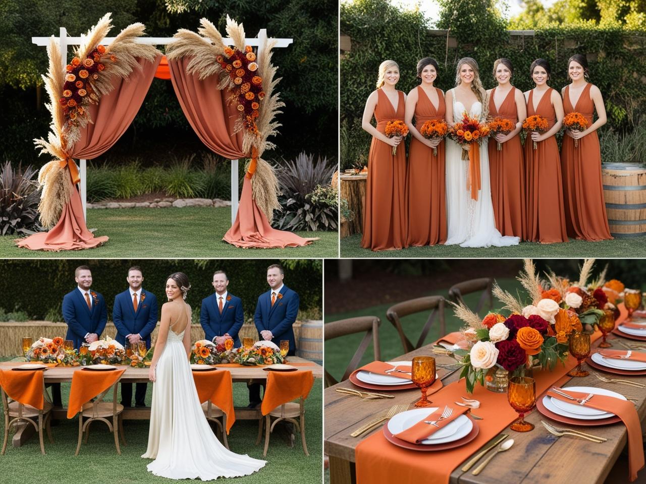 Burnt Orange Wedding Theme: Stunning Ideas for a Warm & Elegant Celebration