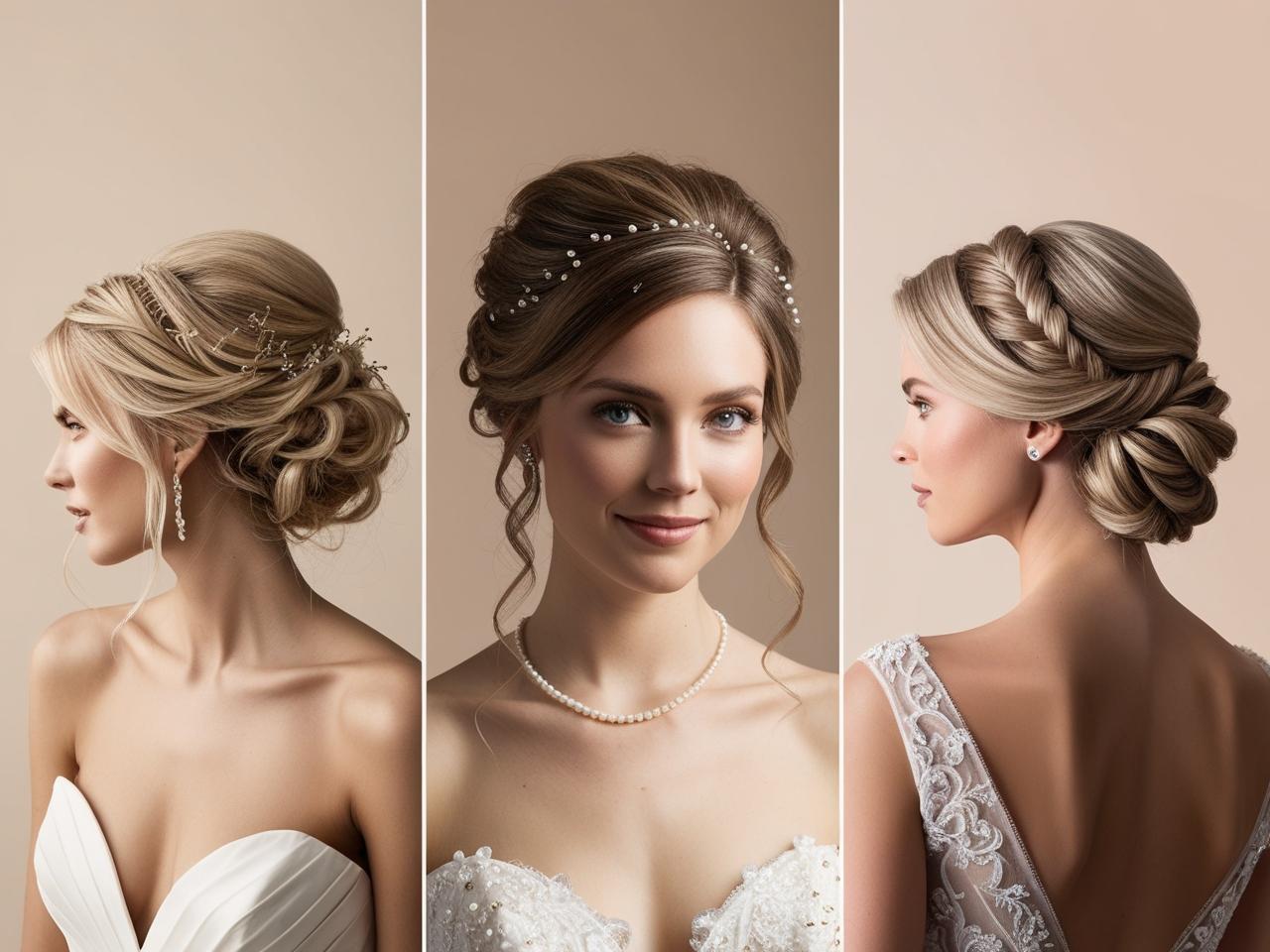 Elegant Bridal Updos: Timeless Hairstyles for Your Wedding Day