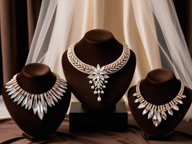 Statement bridal necklaces